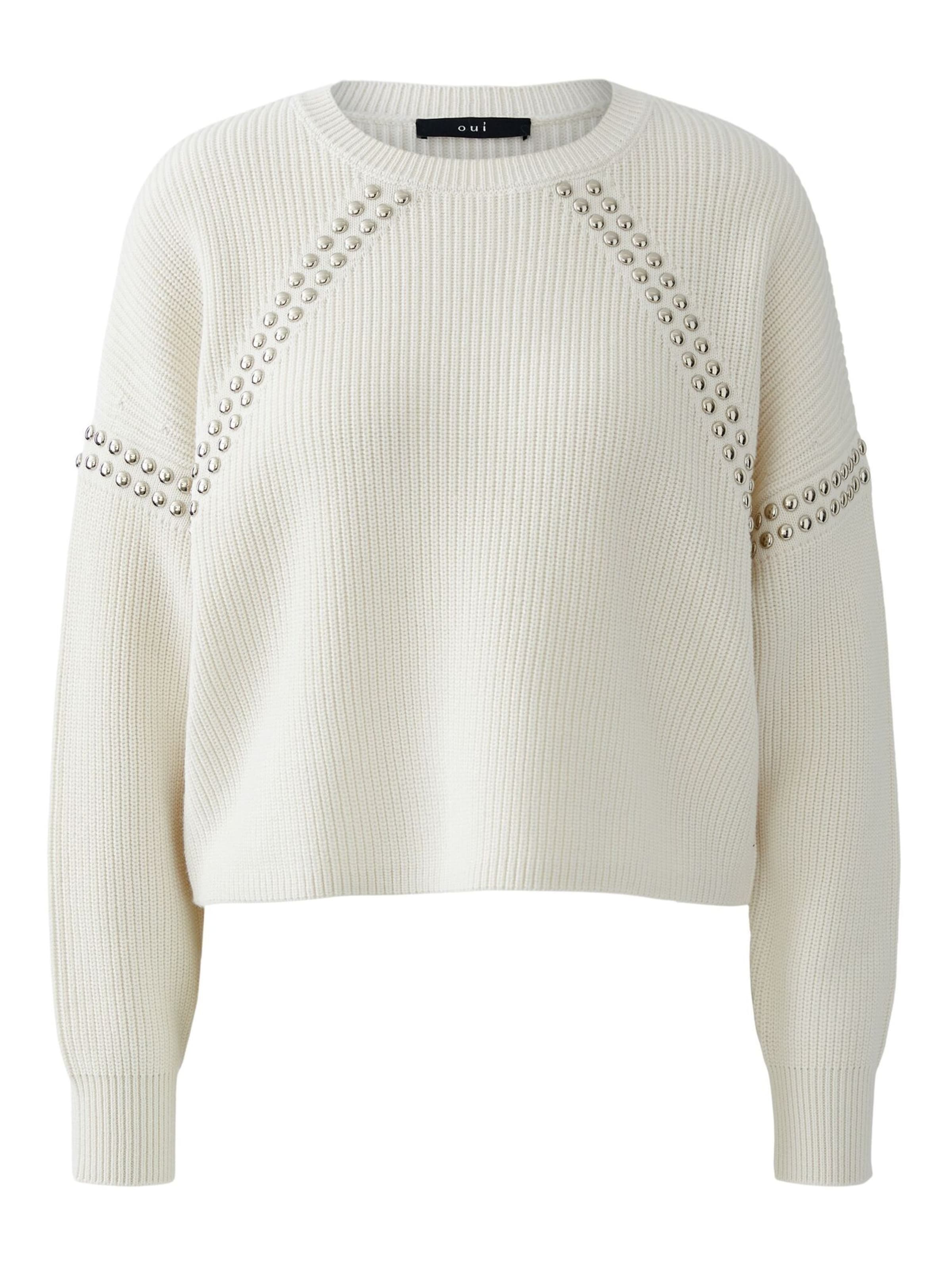 OUI Pullover in Weiß: Vorderseite