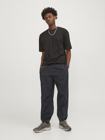 JACK & JONES Loosefit Bukser i sort