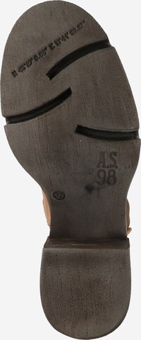 A.S.98 Chelsea boots 'SEMPLICE' i brun