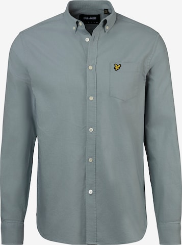 Lyle & Scott Regular Fit Hemd in Blau: predná strana