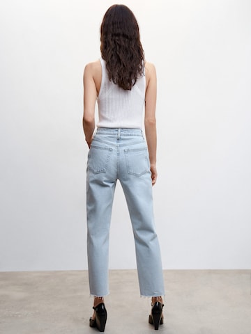 MANGO Loose fit Jeans 'Irene' in Blue