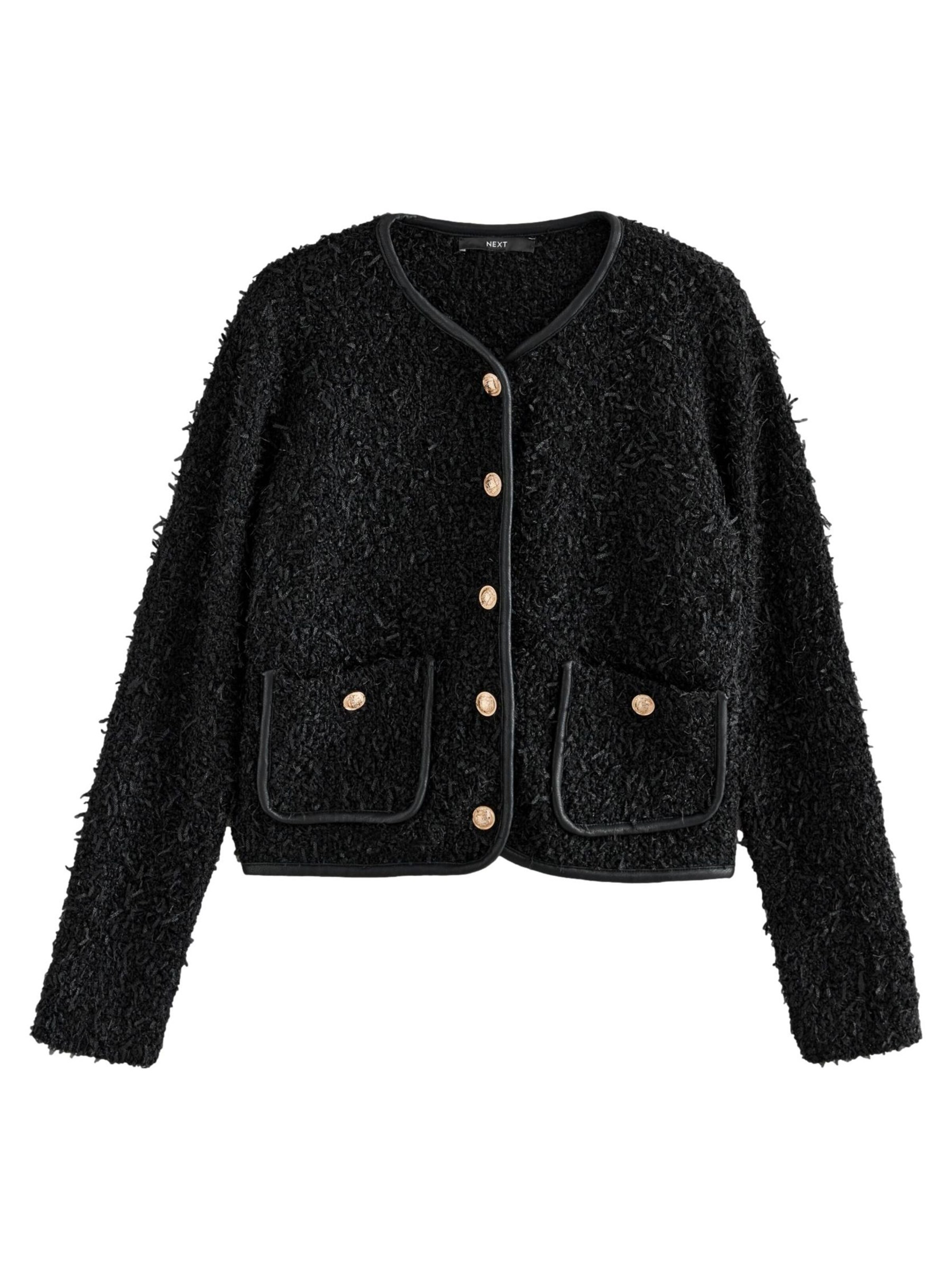 Next Cardigan i sort: forside