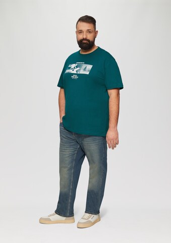 s.Oliver Men Big Sizes Shirt in Blau