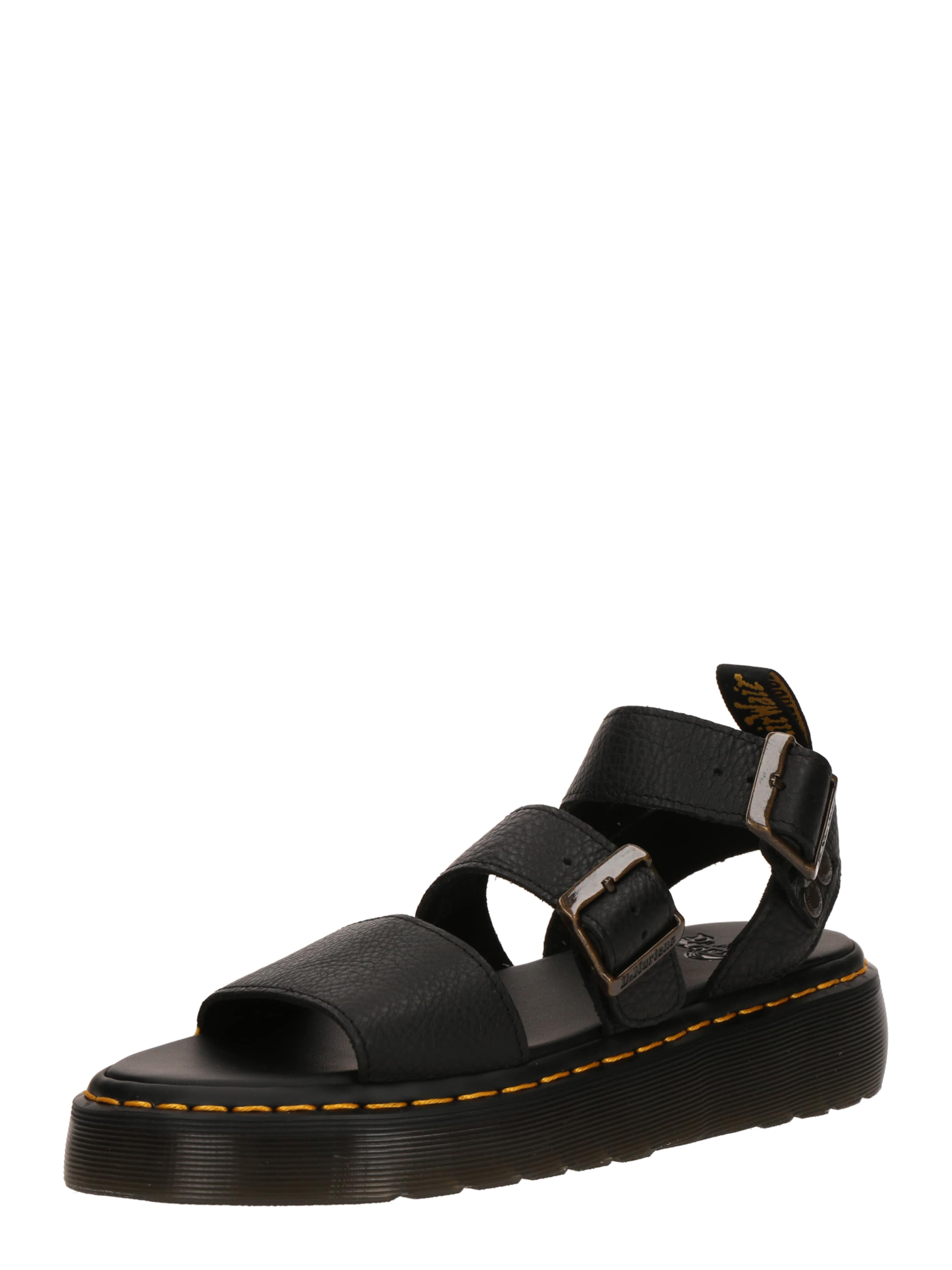 Dr. Martens Sandaler 'Gryphon' i sort: forside