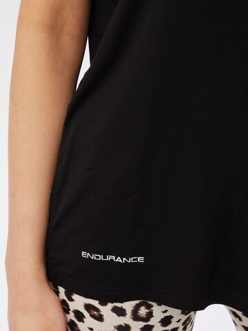 ENDURANCE Performance Shirt 'Siva' in Black