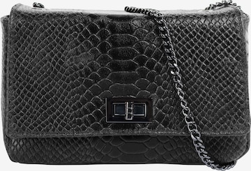 Sac à bandoulière Cluty en noir : devant