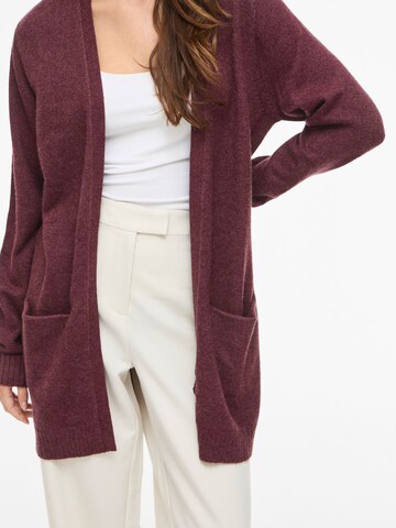 Cardigan 'VIRil' VILA en rouge