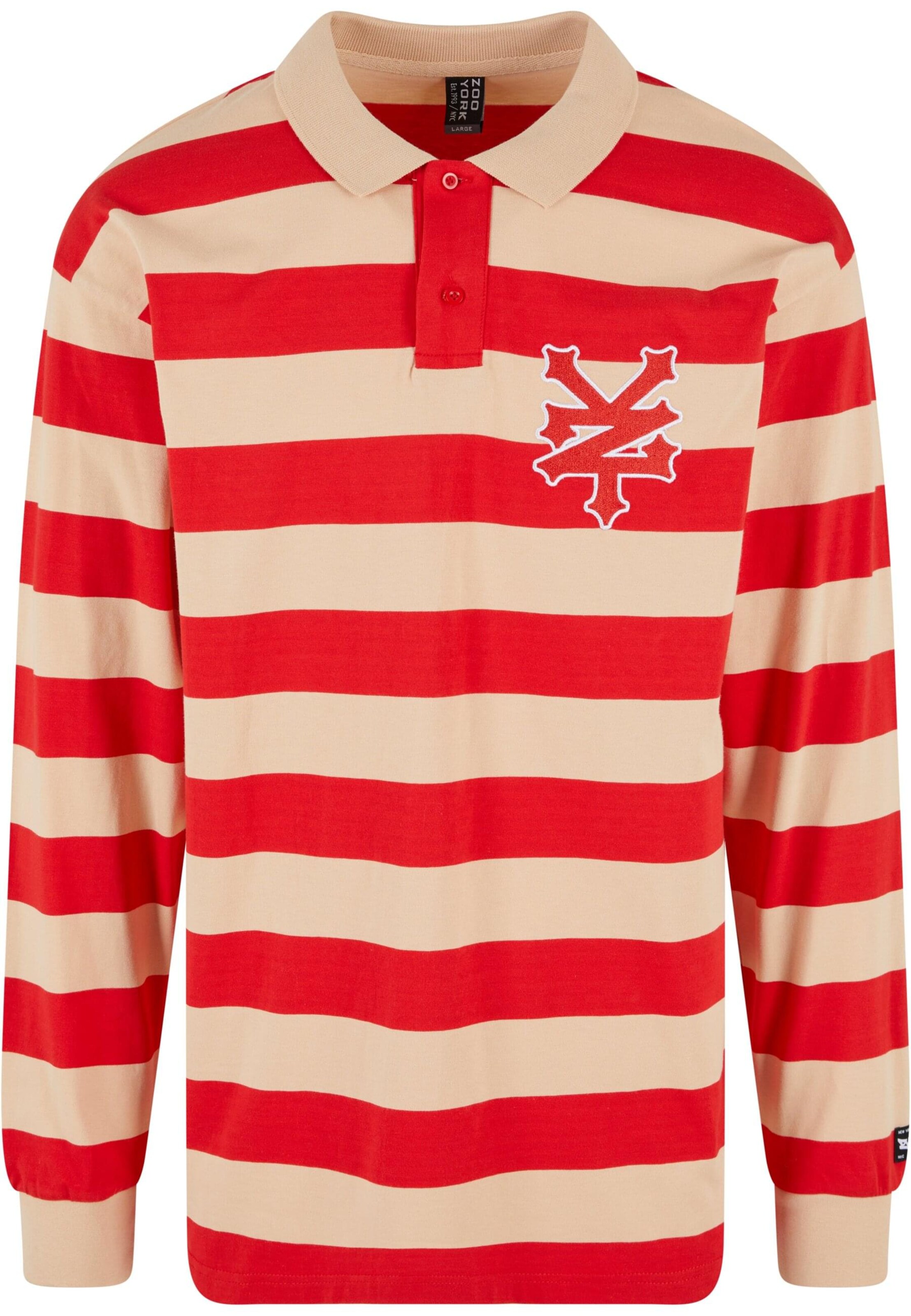 ZOO YORK Shirt in Rood: voorkant