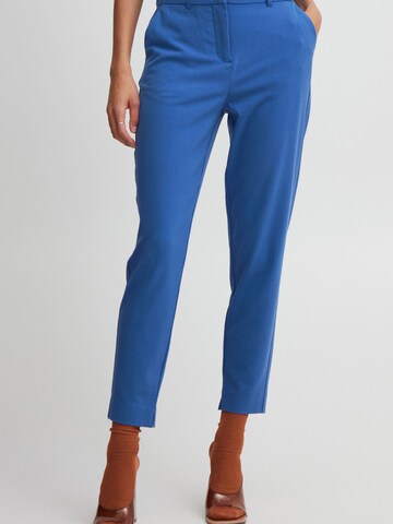 b.young - Slimfit Pantalón chino 'Danta' en azul: frente