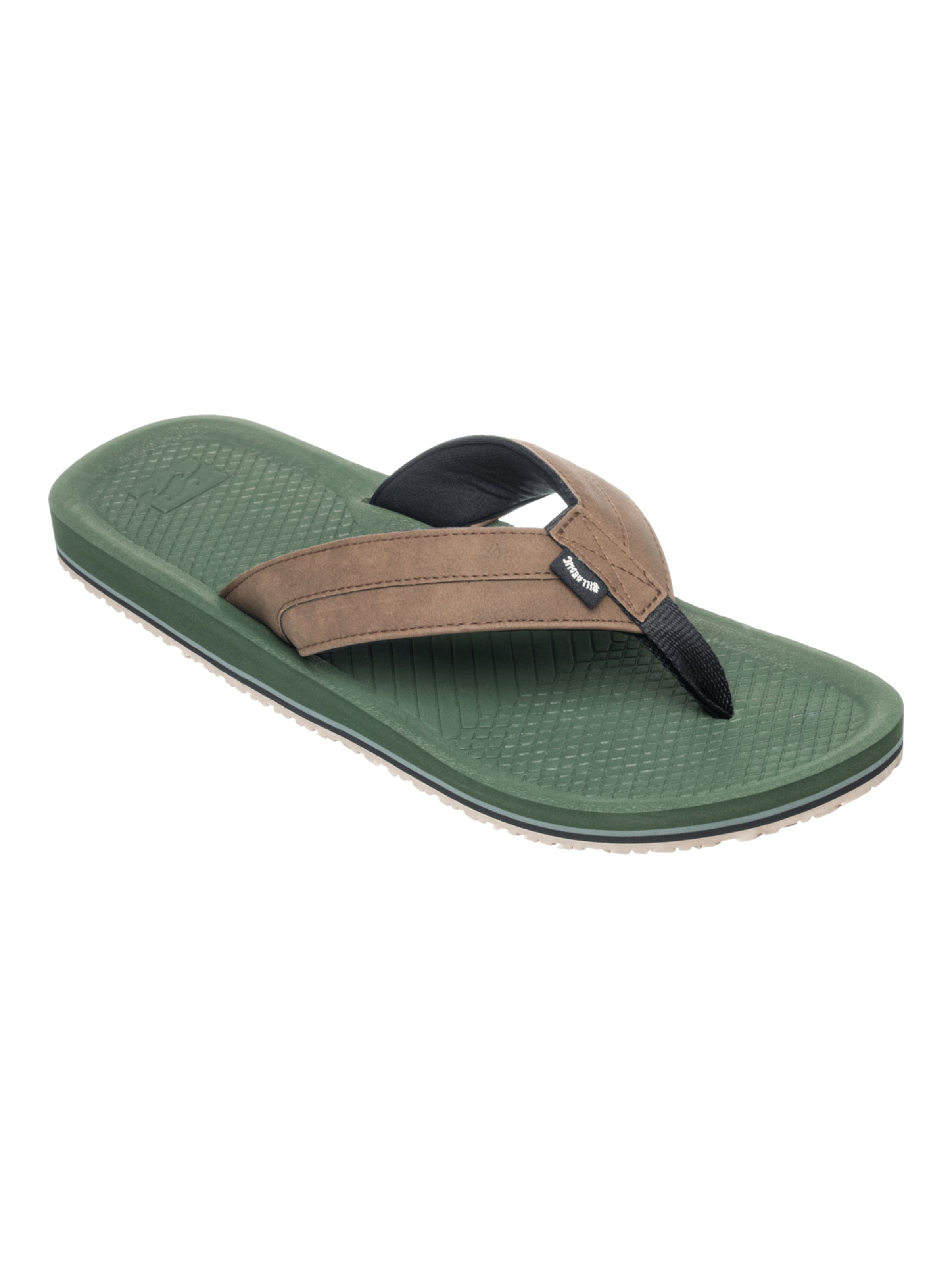 BILLABONG Tongs 'OffShore Impact' en marron / olive / noir, Vue avec produit