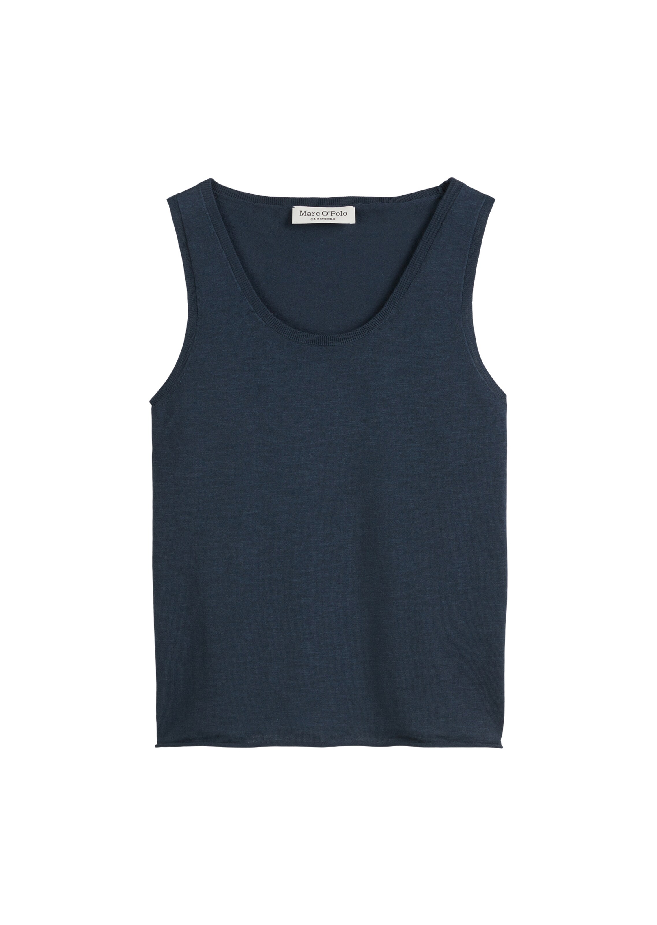 Marc O'Polo Stricktop in Blau: Vorderseite