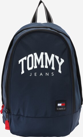 Tommy Jeans Rugzak in Blauw: voorkant