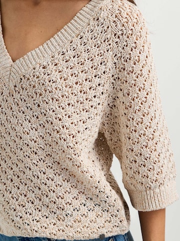 Pepe Jeans Sweater 'Amber' in Beige