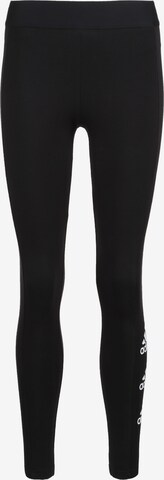 ADIDAS PERFORMANCE Slimfit Leggings in Schwarz: predná strana