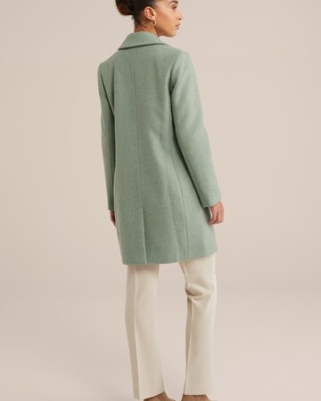 WE Fashion Between-seasons coat in Green