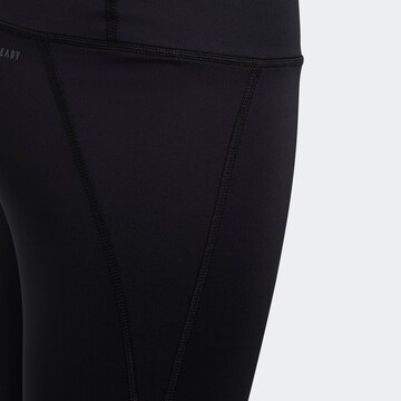 ADIDAS SPORTSWEAR Skinny Workout Pants 'Aeroready 3-Stripes High-Rise Optime ' in Mixed colors