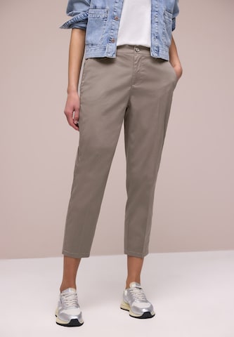 STREET ONE Slim fit Chino Pants in Beige