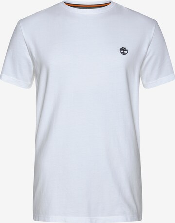T-Shirt 'Dun-River' TIMBERLAND en blanc : devant