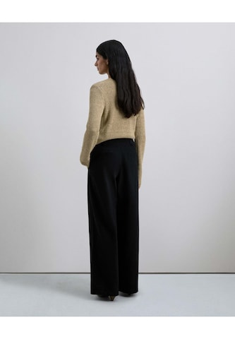 Scalpers Loosefit Bandplooibroek in Zwart