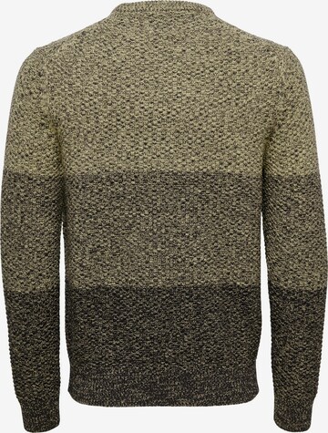 Only & Sons Sweater 'Tuck' in Green