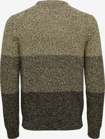 Only & Sons Pullover 'Tuck' in Grün