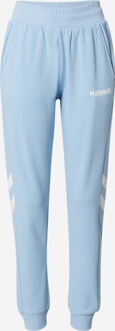 Pantalon de sport 'Legacy' Hummel en bleu : devant