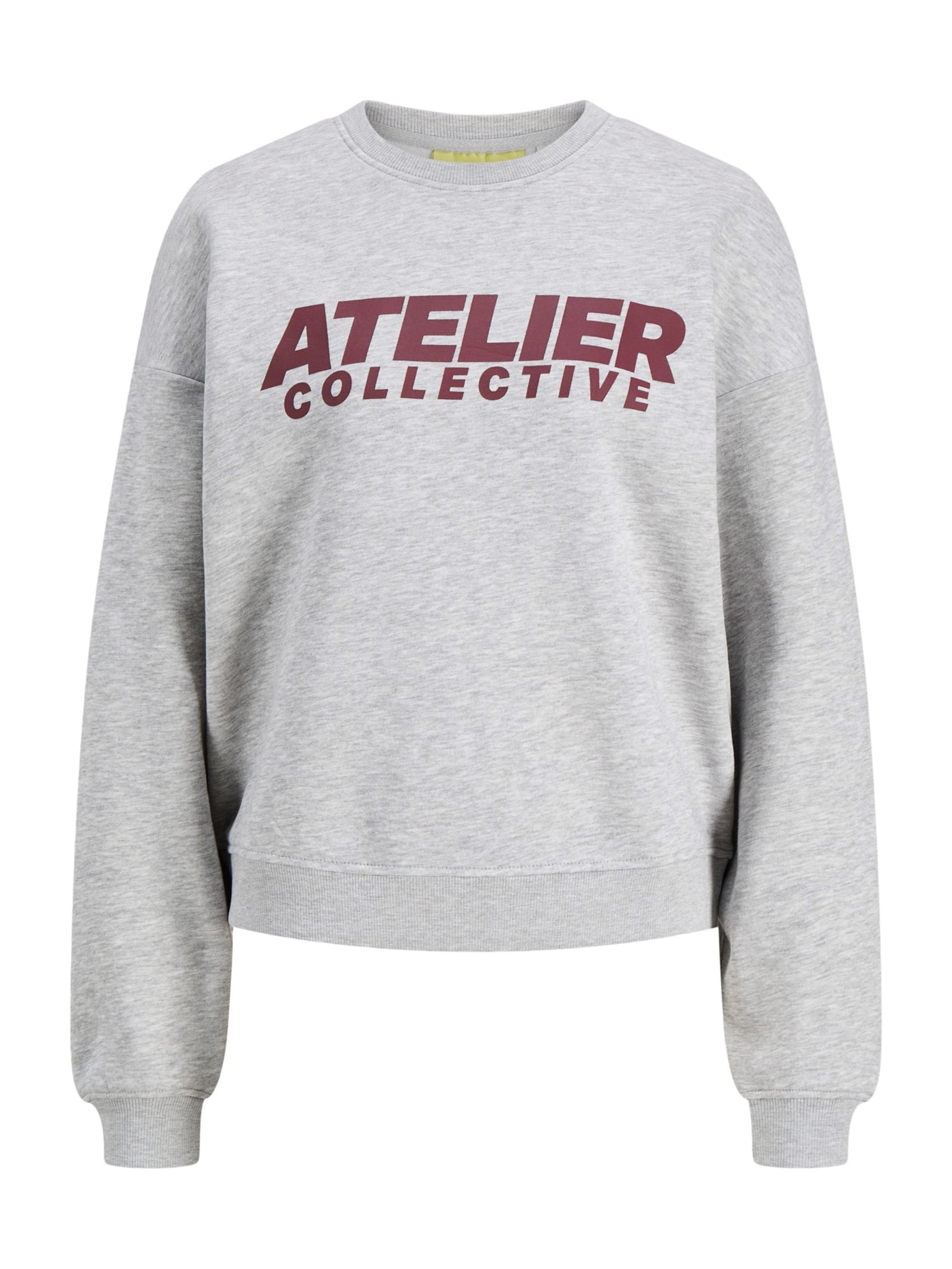 JJXX Sweatshirt &#x27;JXJACKIE&#x27; in Grijs: voorkant