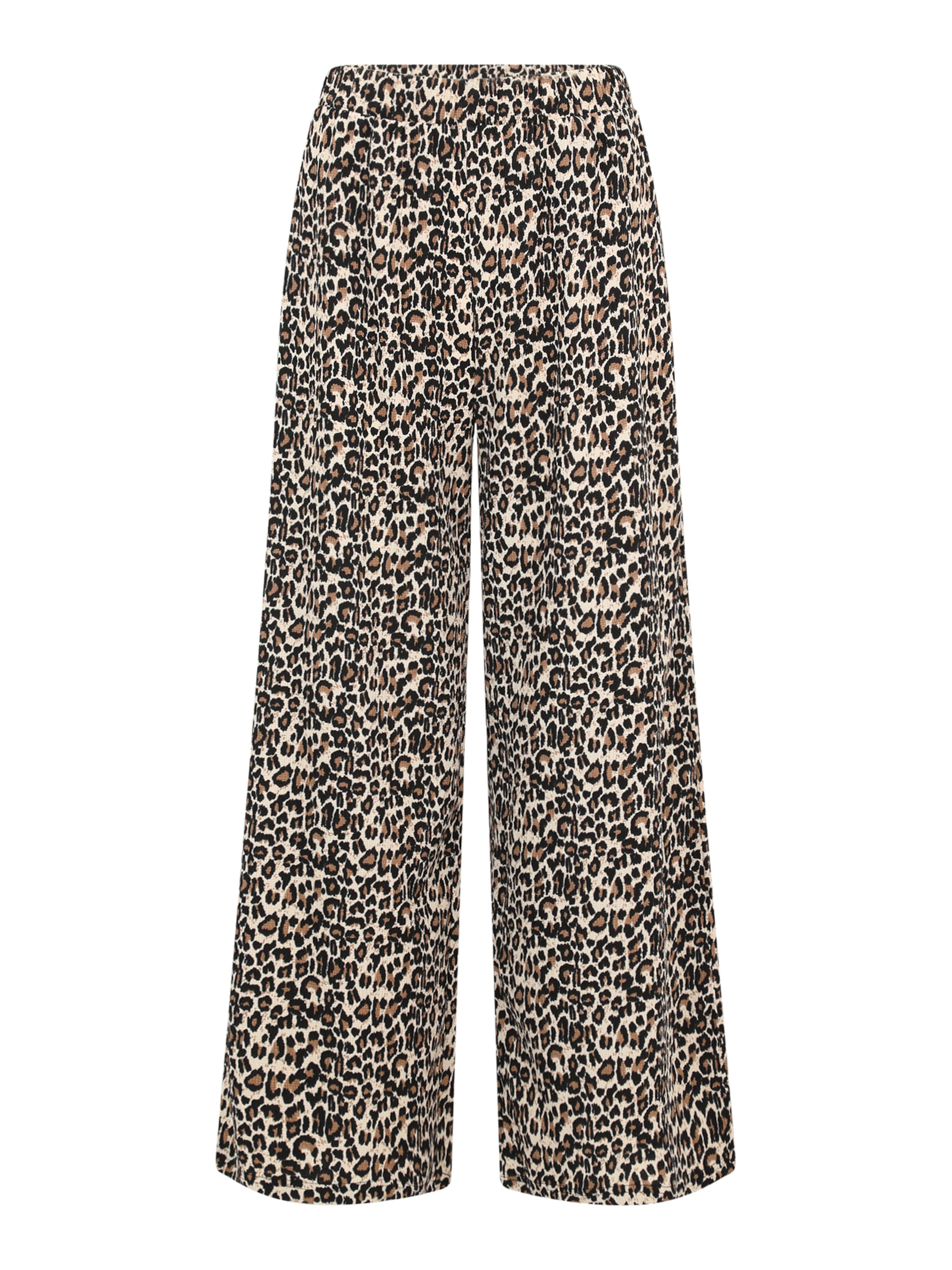 Wide Leg Pantalon 'JDYDEBBIE' JDY Petite en beige : devant