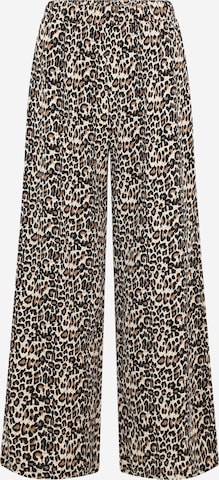 JDY Petite Trousers 'JDYDEBBIE' in Beige: front