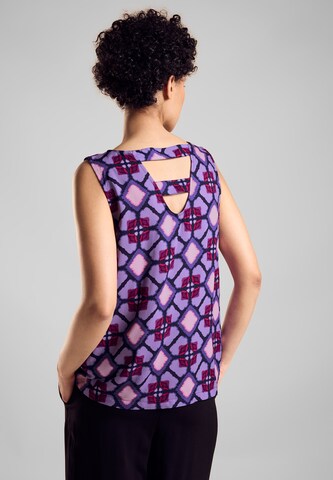 STREET ONE Bluse in Lila