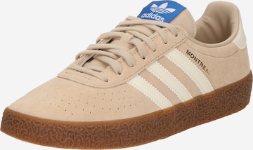 ADIDAS ORIGINALS Низкие кроссовки 'MONTREAL' в Бежевый: спереди