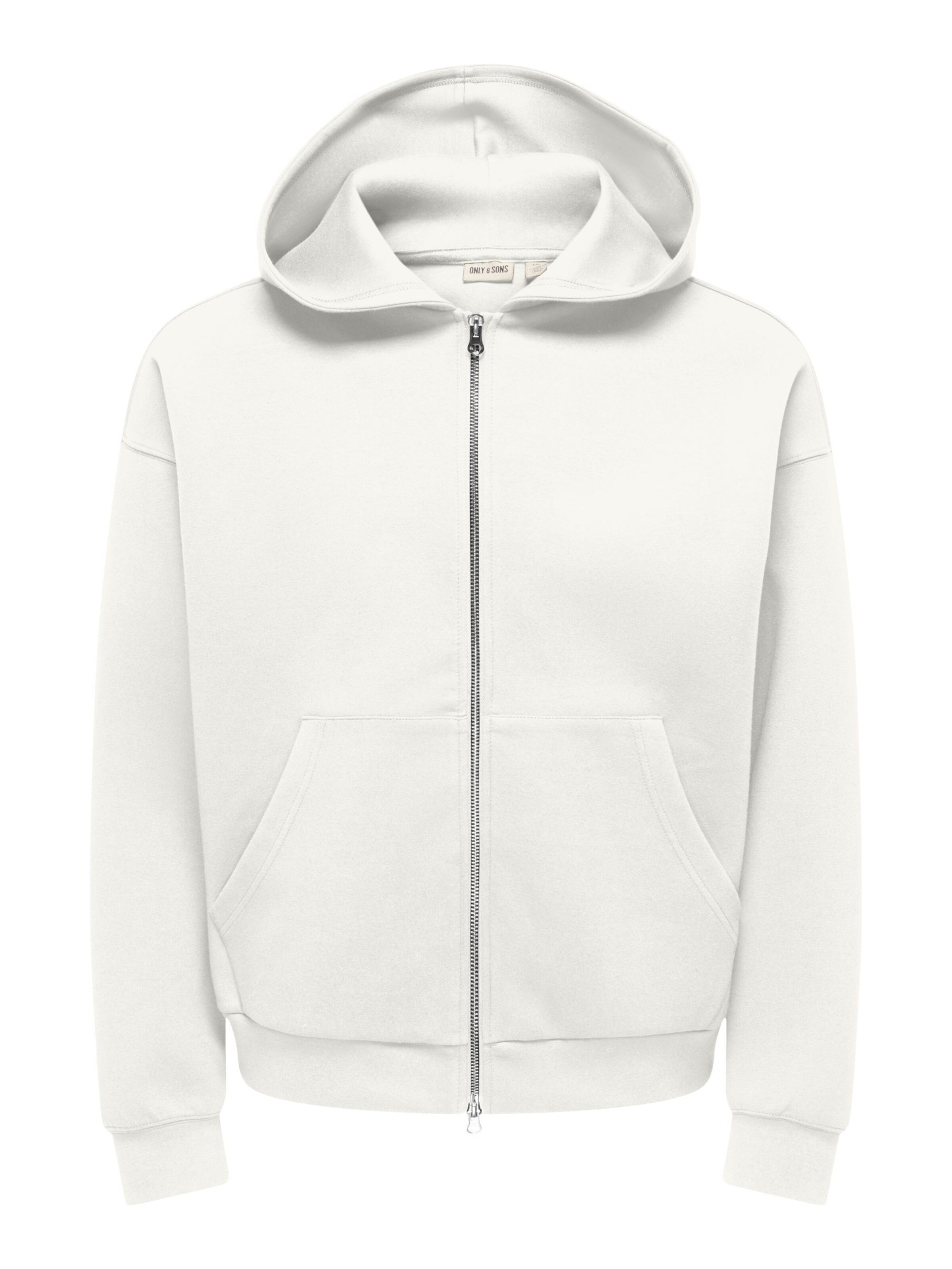 Veste de survêtement 'GOYLE ' Only & Sons en blanc : devant