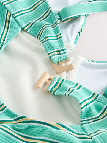 self. Swimsuit in Green