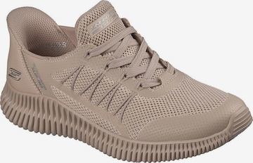 SKECHERS - Zapatillas deportivas bajas en marrón: frente