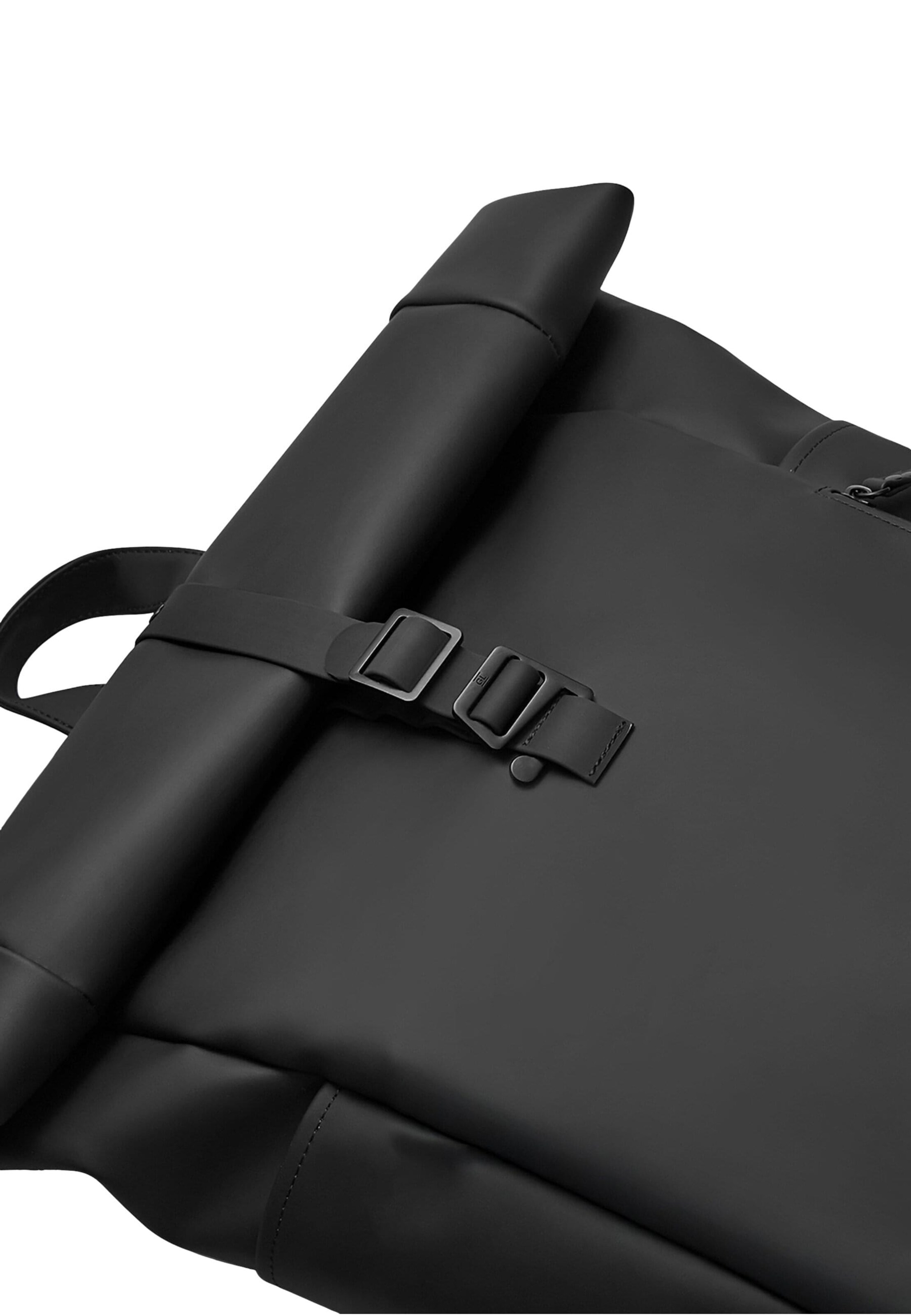 Gaston Luga Backpack 'Spläsh Rolltop' in Black