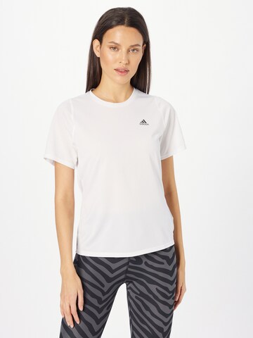 T-shirt fonctionnel 'Run Icons' ADIDAS PERFORMANCE en blanc