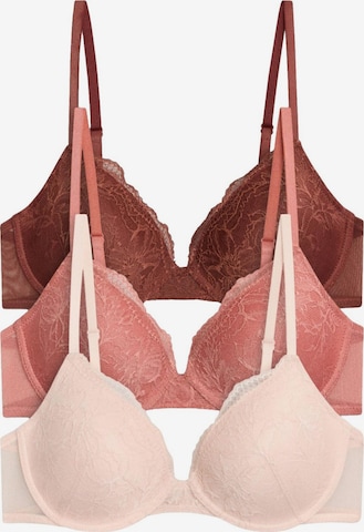 Classique Soutien-gorge The Set en marron : devant