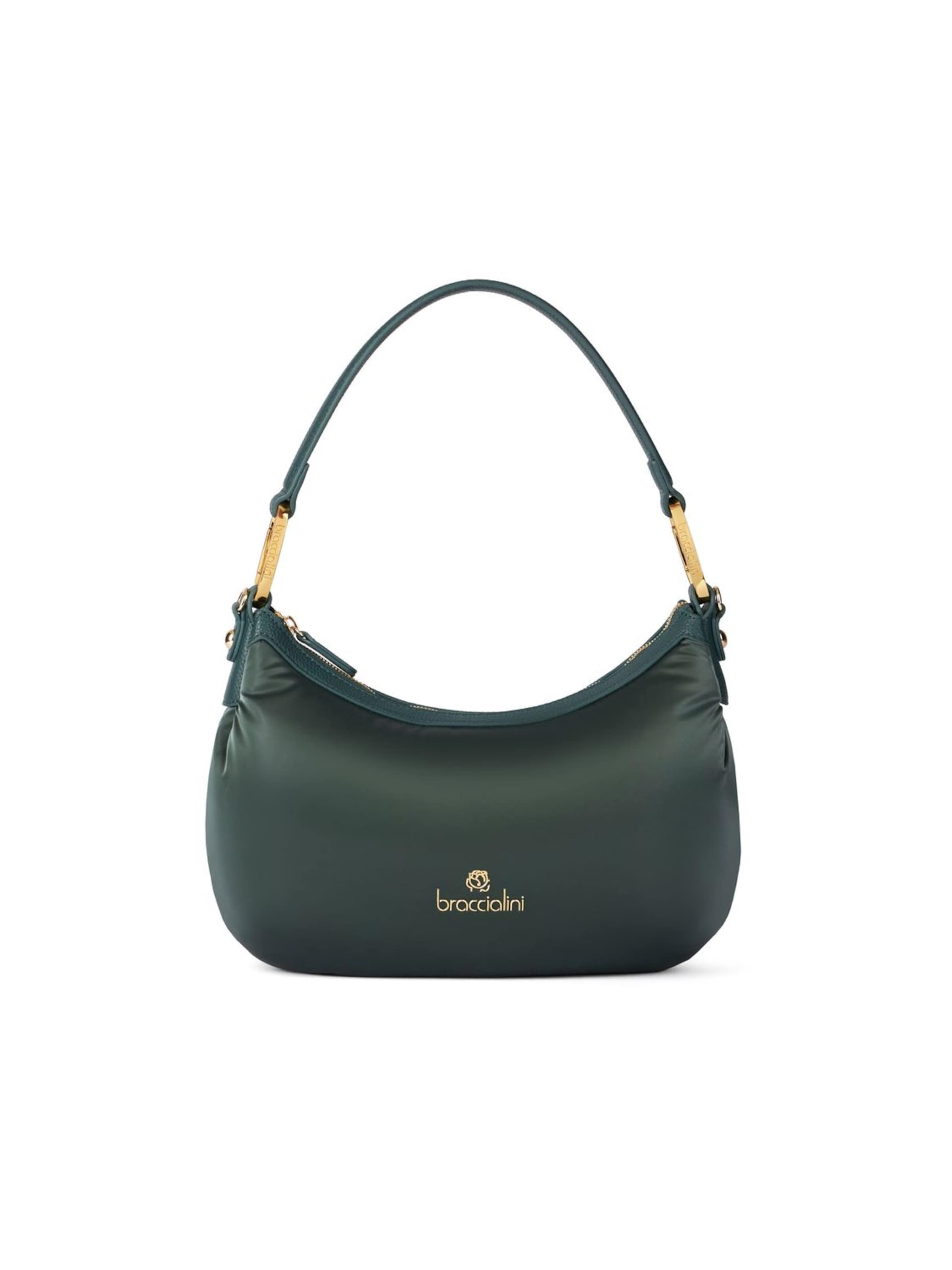 Braccialini Shoulder Bag 'Beth Puffy' in Green
