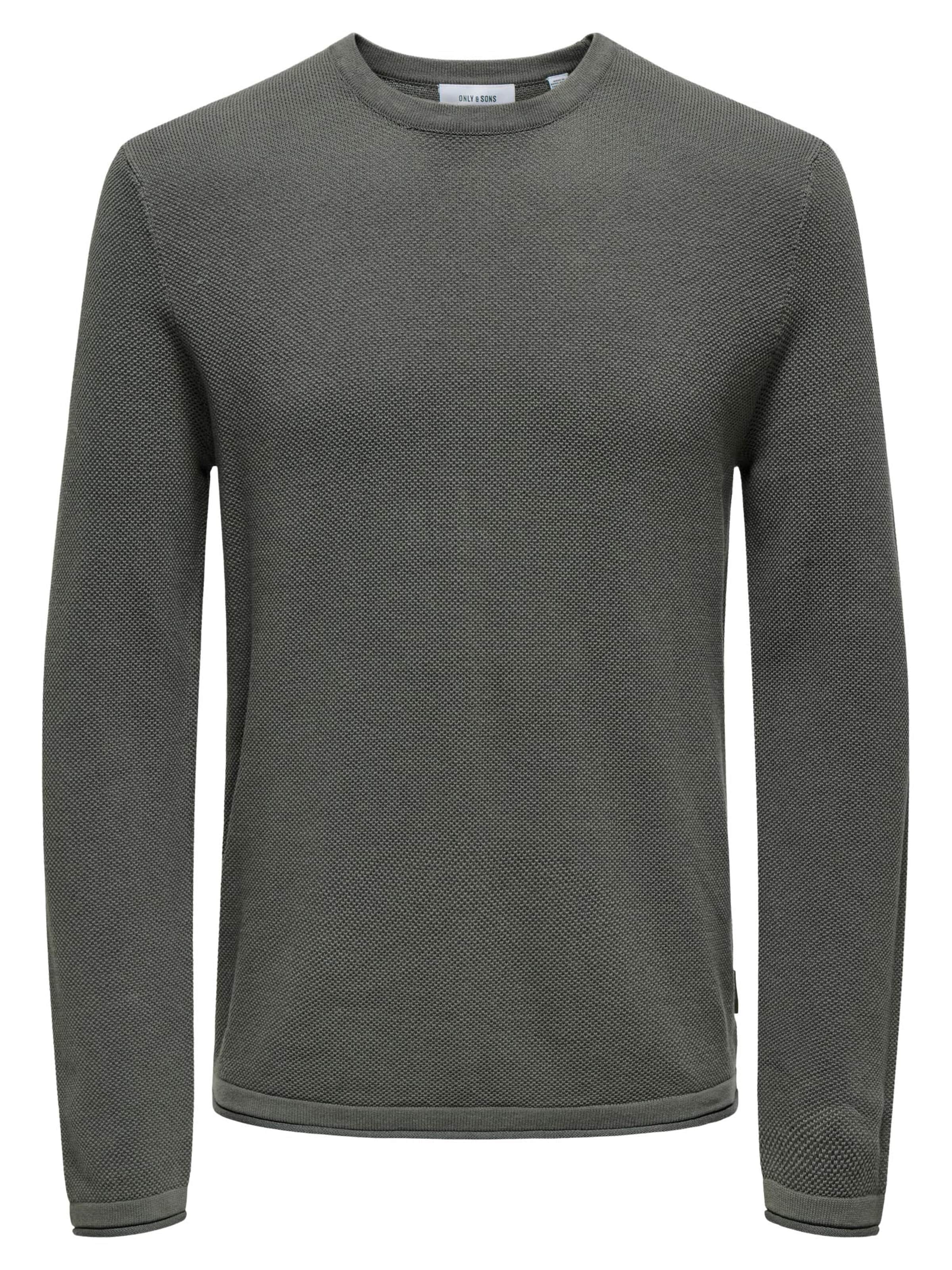Only & Sons Свитер 'ONSFelix' в Серый: спереди