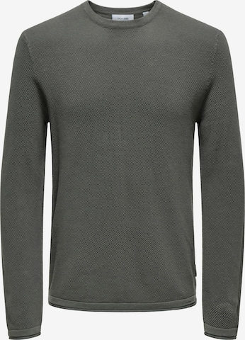 Only & Sons Свитер 'ONSFelix' в Серый: спереди