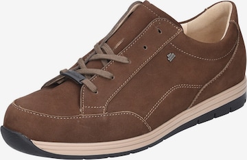 Finn Comfort Athletic Lace-Up Shoes 'Osorno' in Brown: front