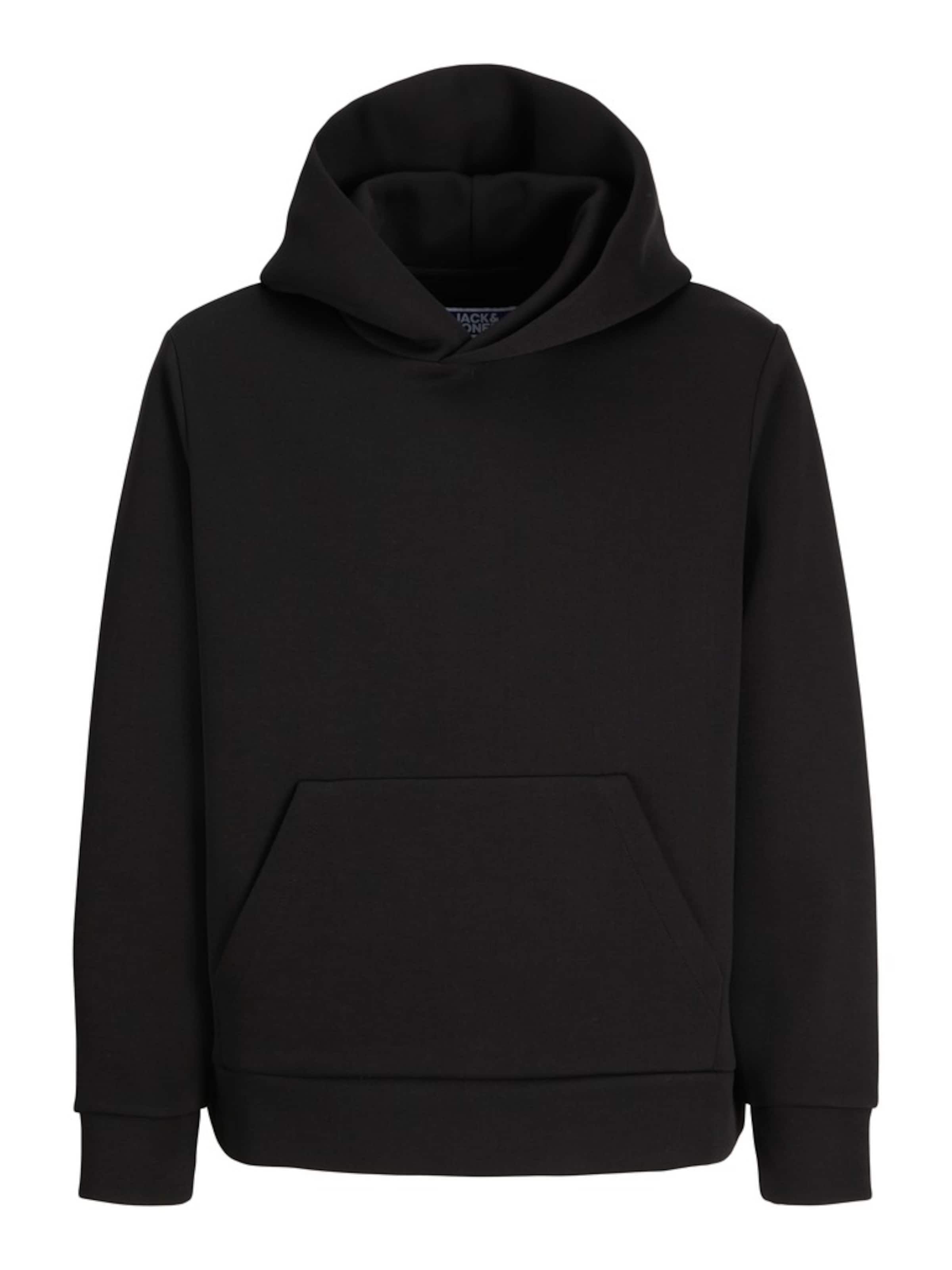 Jack & Jones Junior Sweater 'JJEBarron' in Black: front