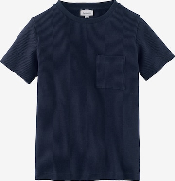 hessnatur Shirt in Blauw: voorkant
