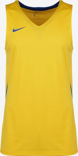 NIKE T-Shirt fonctionnel 'Team Stock' en bleu / jaune, Vue avec produit