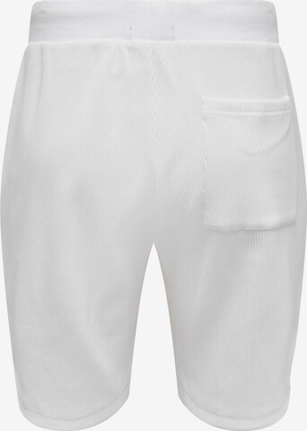 Only & Sons Regular Trousers 'Berkeley' in White