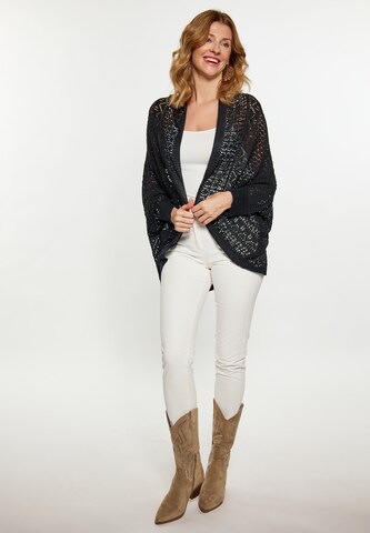 usha FESTIVAL Knit Cardigan in Black