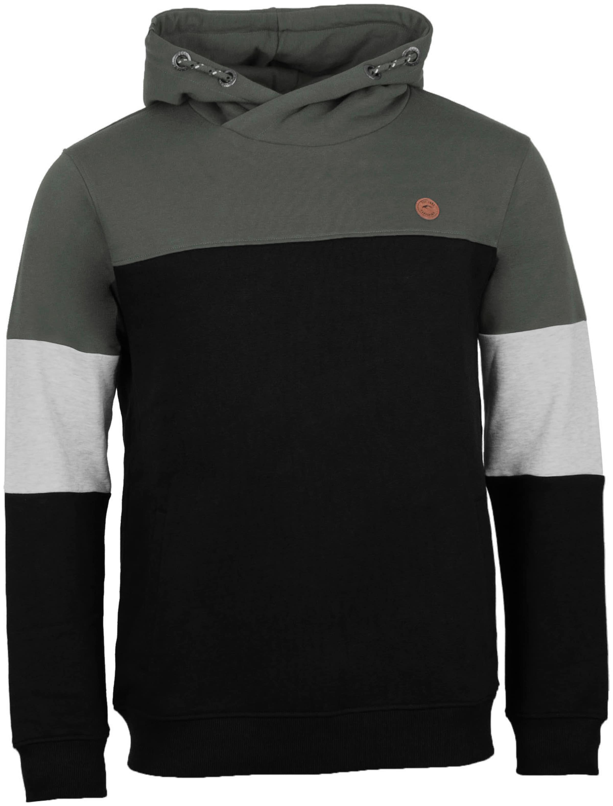INDICODE JEANS Sweatshirt in Schwarz: Vorderseite