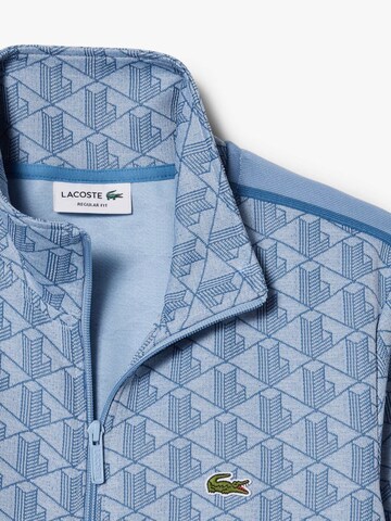 LACOSTE Sweatjacke in Blau
