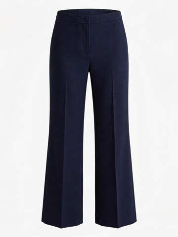 Il Lanificio Wide leg Pants in Blue: front