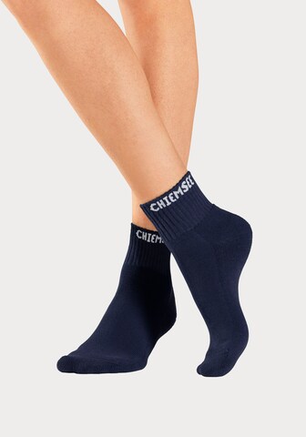 CHIEMSEE Athletic Socks in Blue